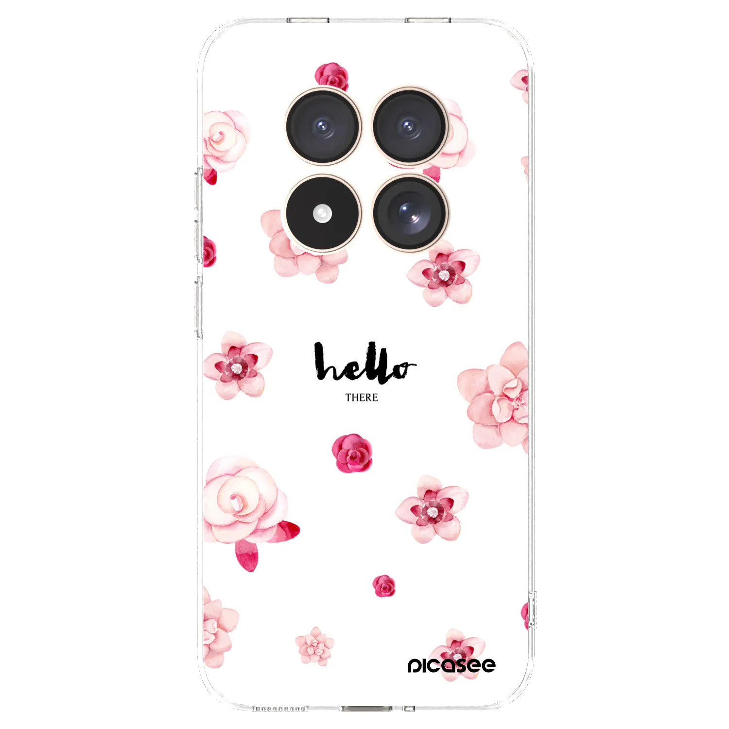 Picasee silikonski prozorni ovitek za Xiaomi Redmi Note 15 Pro 4G - Hello there
