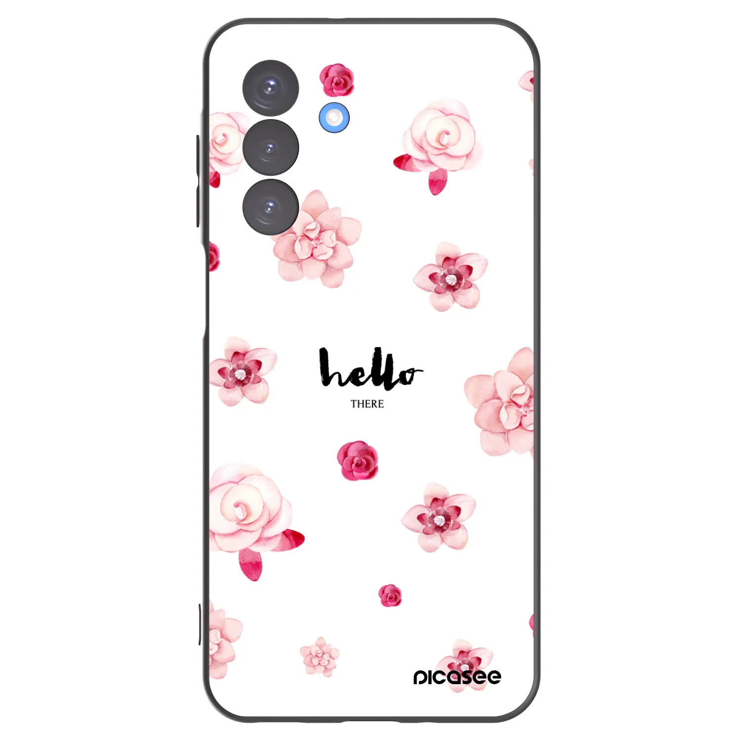 Picasee silikonski črni ovitek za Samsung Galaxy A17 5G - Hello there