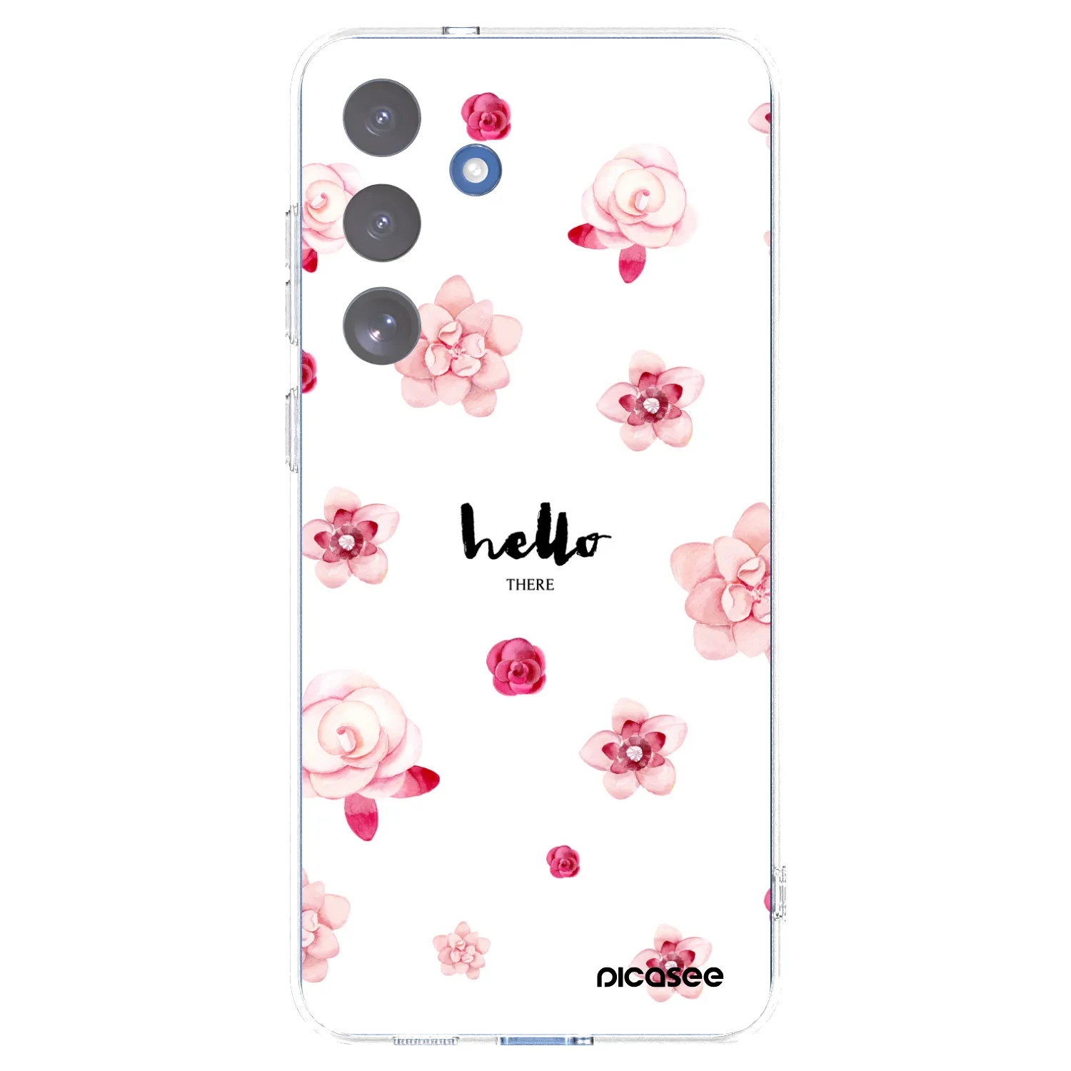 Picasee silikonski prozorni ovitek za Samsung Galaxy S25 FE 5G - Hello there