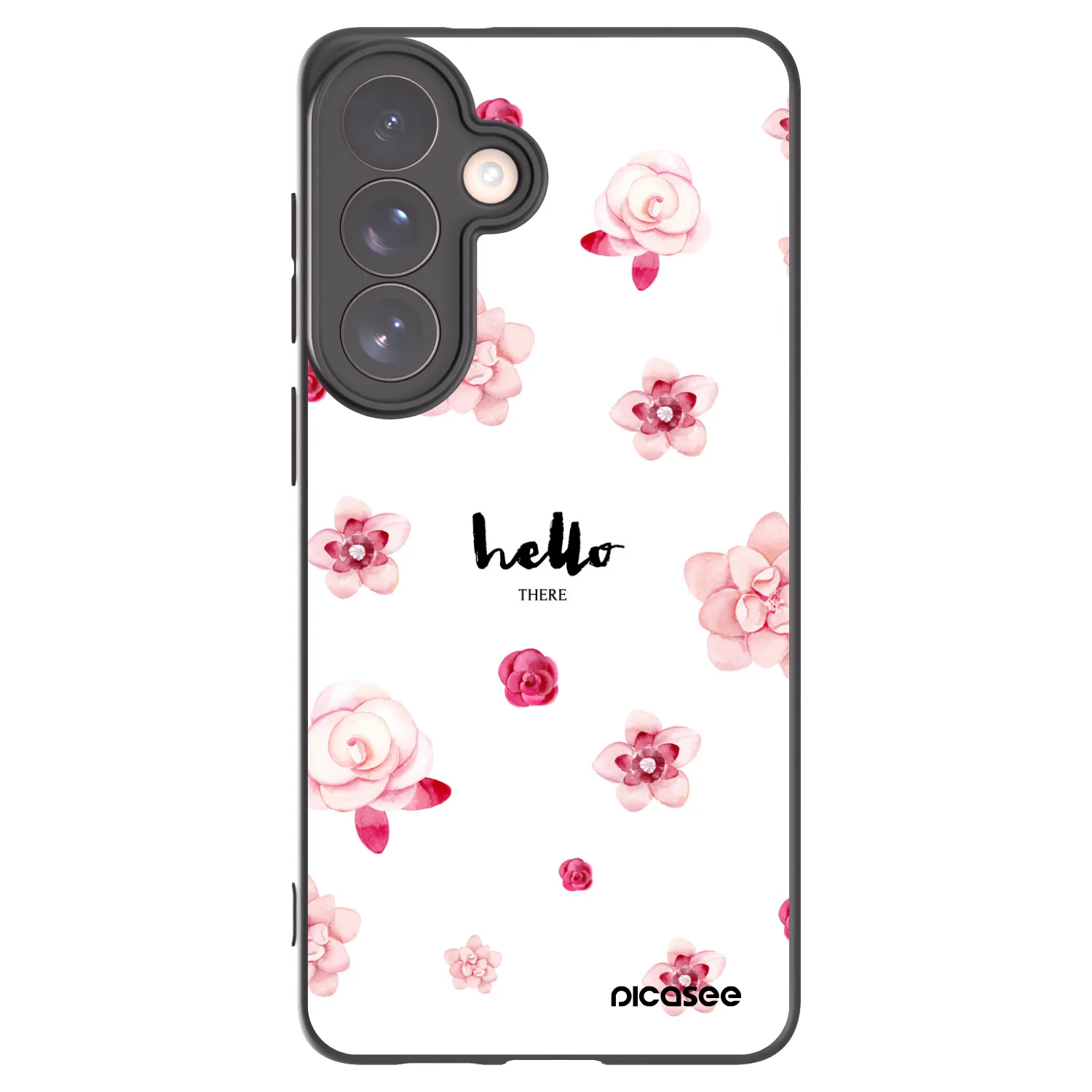 Picasee silikonski črni ovitek za Samsung Galaxy S26+ - Hello there