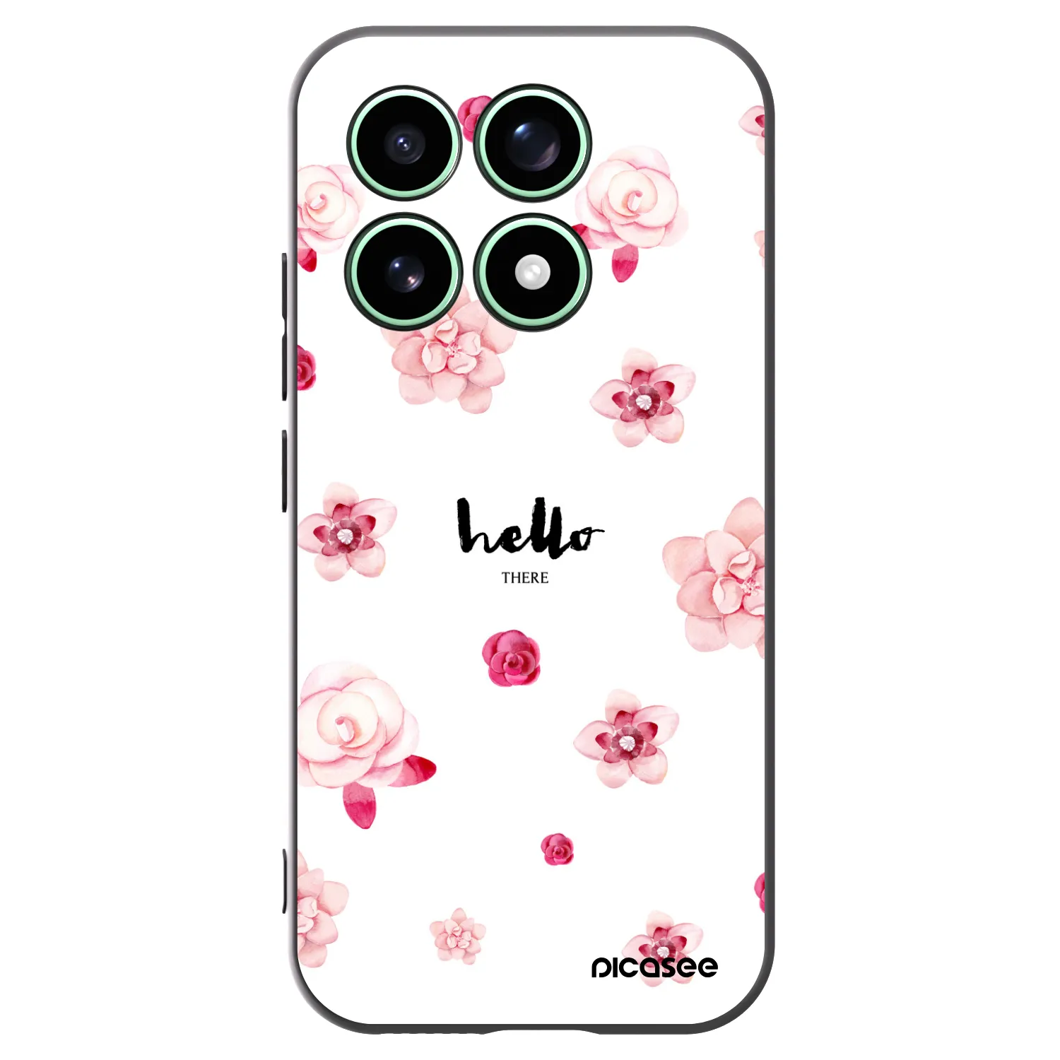 Picasee silikonski črni ovitek za Xiaomi 17 - Hello there