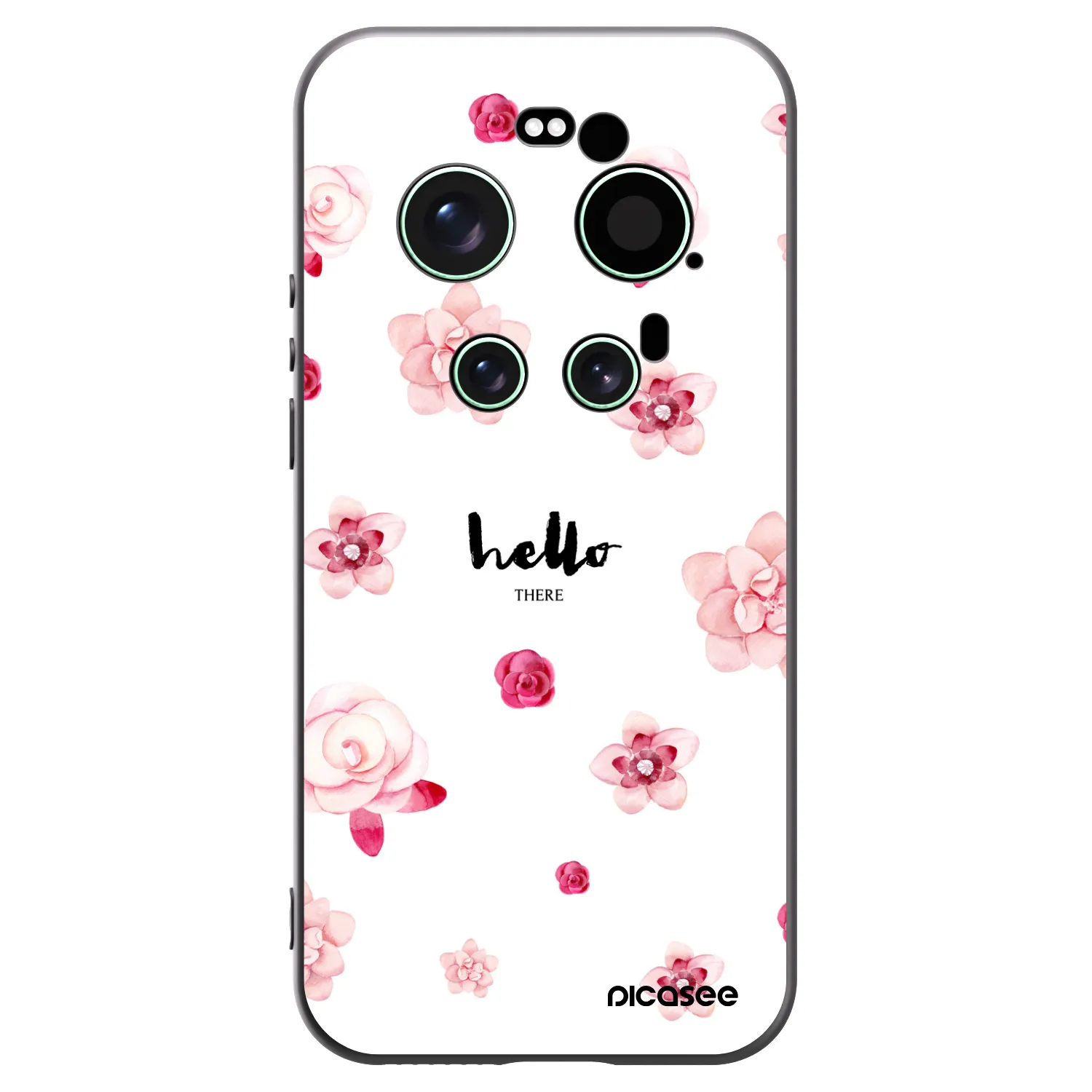 Picasee silikonski črni ovitek za Xiaomi 17 Ultra - Hello there