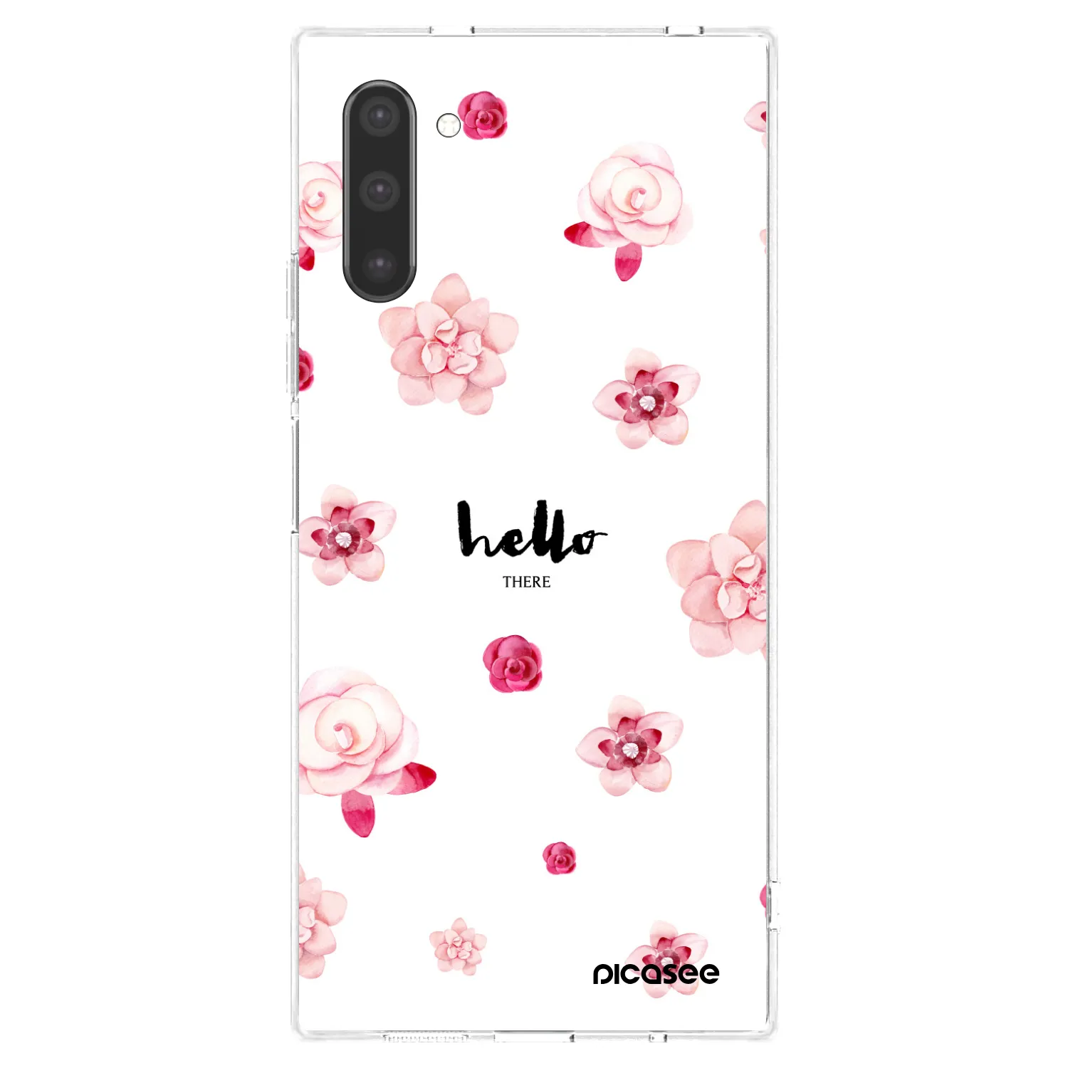 Picasee silikonski prozorni ovitek za Samsung Galaxy Note 10 N970F - Hello there