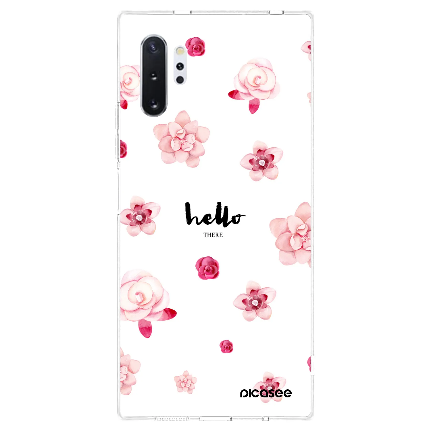 Picasee silikonski prozorni ovitek za Samsung Galaxy Note 10+ N975F - Hello there