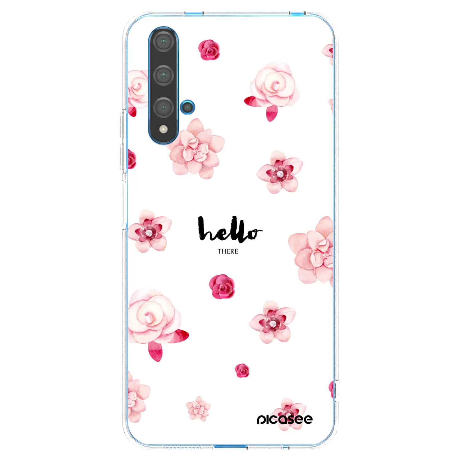 Picasee silikonski prozorni ovitek za Huawei Nova 5T - Hello there