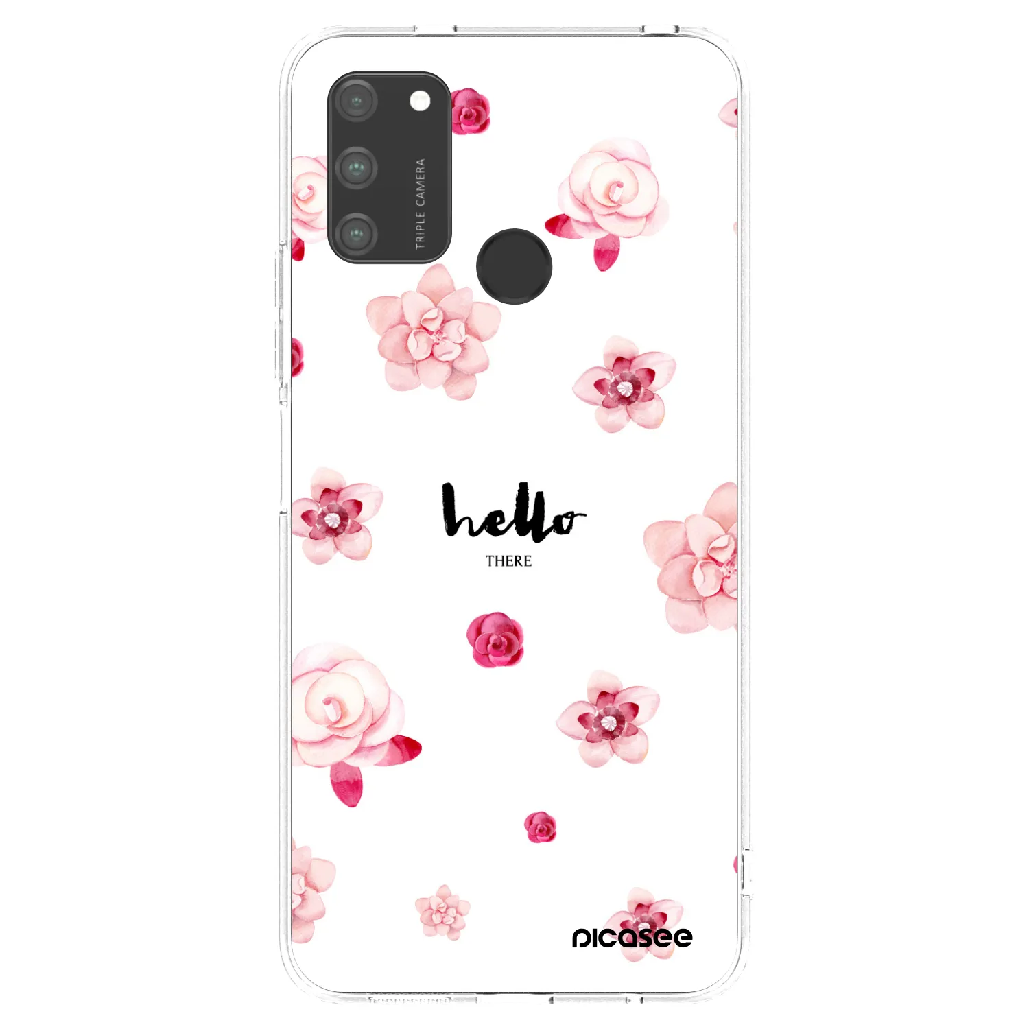 Picasee silikonski prozorni ovitek za Honor 9A - Hello there