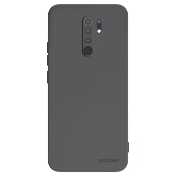 Picasee silikonski črni ovitek za Xiaomi Redmi 9 - Clear