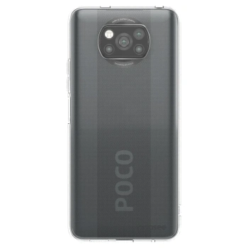 Picasee silikonski črni ovitek za Xiaomi Poco X3 Pro - Clear