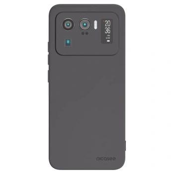 Picasee silikonski črni ovitek za Xiaomi Mi 11 Ultra - Clear