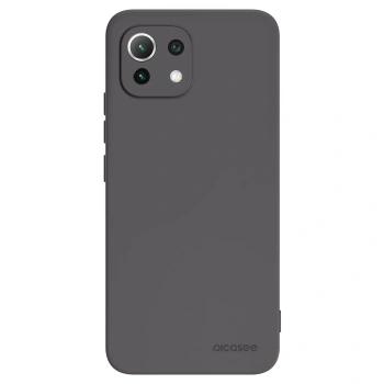 Picasee silikonski črni ovitek za Xiaomi 11 Lite 5G NE - Clear