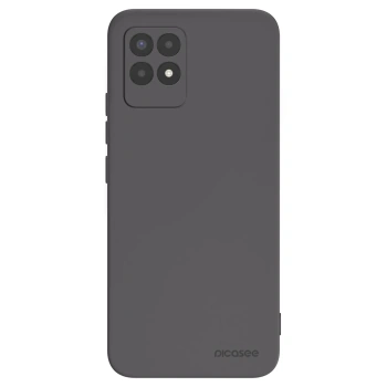 Picasee silikonski črni ovitek za Realme 8i - Clear