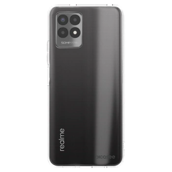 Picasee silikonski prozorni ovitek za Realme 8i - Clear