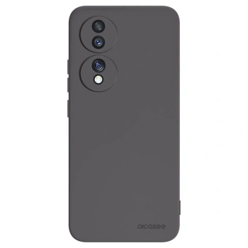 Picasee silikonski črni ovitek za Honor 70 - Clear