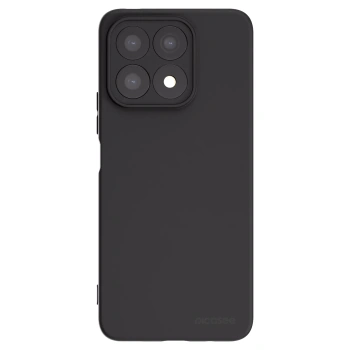 Picasee silikonski črni ovitek za Honor X8a - Clear