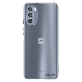 Picasee silikonski prozorni ovitek za Motorola Moto G62 - Clear