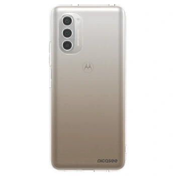 Picasee silikonski prozorni ovitek za Motorola Moto G51 - Clear