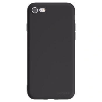 Picasee silikonski črni ovitek za Apple iPhone 7 - Clear