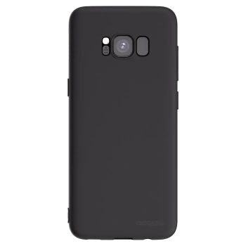 Picasee silikonski črni ovitek za Samsung Galaxy S8 G950F - Clear