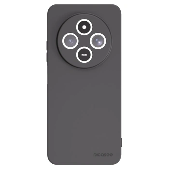 Picasee silikonski črni ovitek za Xiaomi Redmi 14C - Clear