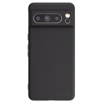 Picasee silikonski črni ovitek za Google Pixel 8 Pro - Clear