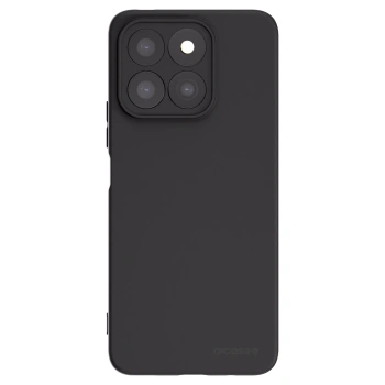 Picasee silikonski črni ovitek za Honor X8c - Clear