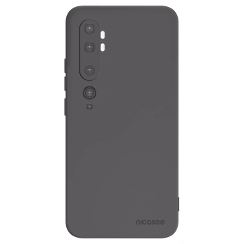 Picasee silikonski črni ovitek za Xiaomi Mi Note 10 (Pro) - Clear