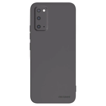 Picasee silikonski črni ovitek za Samsung Galaxy S20 G980F - Clear