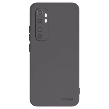 Picasee silikonski črni ovitek za Xiaomi Mi Note 10 Lite - Clear