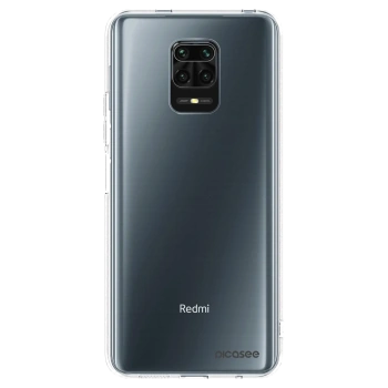 Picasee silikonski prozorni ovitek za Xiaomi Redmi Note 9S - Clear