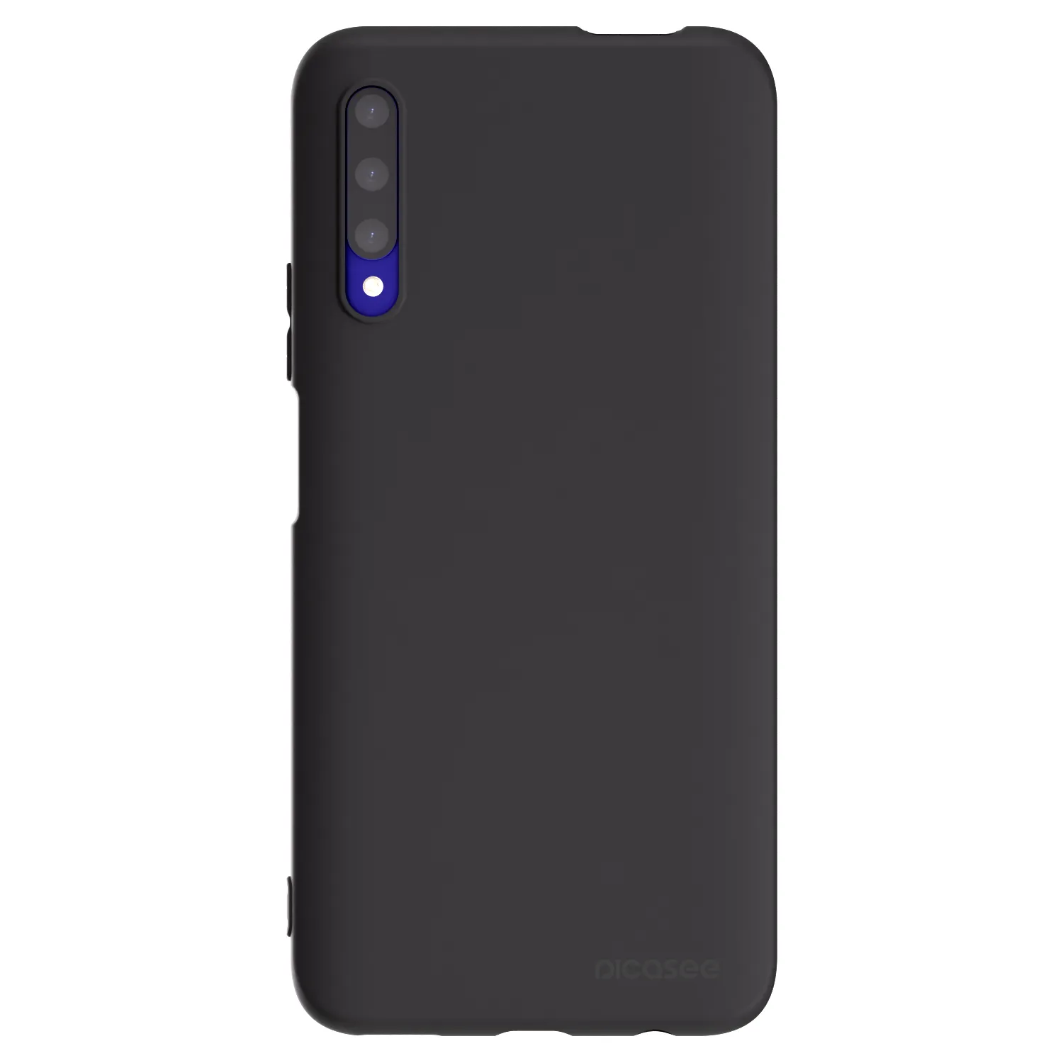 Picasee silikonski črni ovitek za Honor 9X Pro - Clear