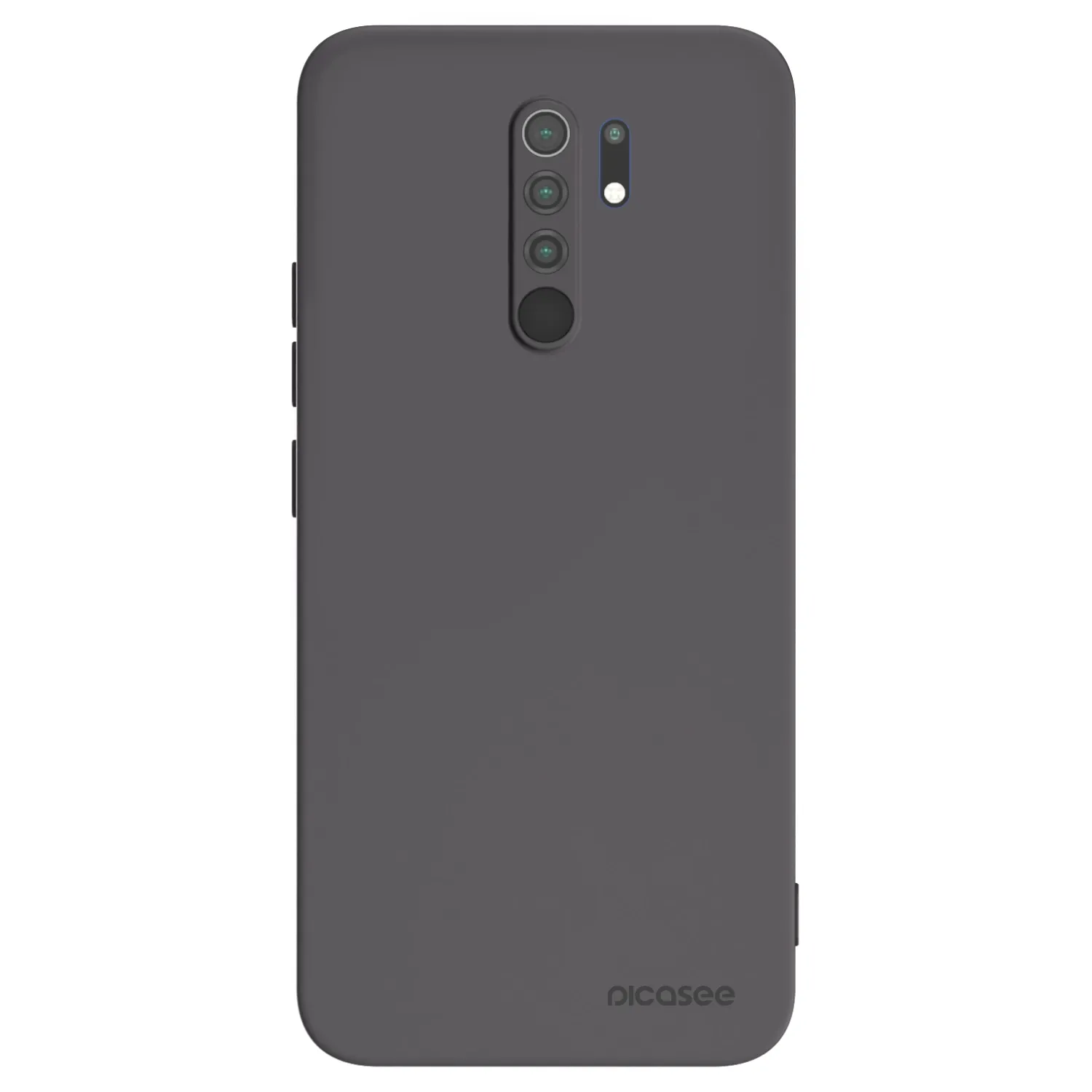 Picasee silikonski črni ovitek za Xiaomi Redmi 9 - Clear