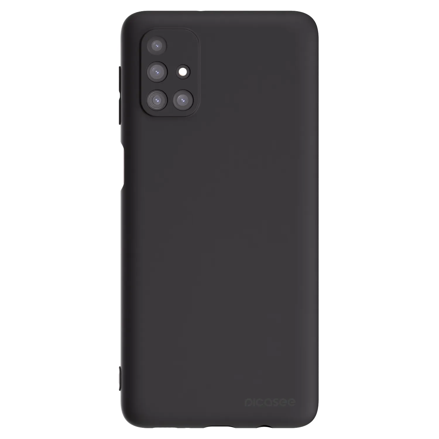 Picasee silikonski črni ovitek za Samsung Galaxy M31s - Clear