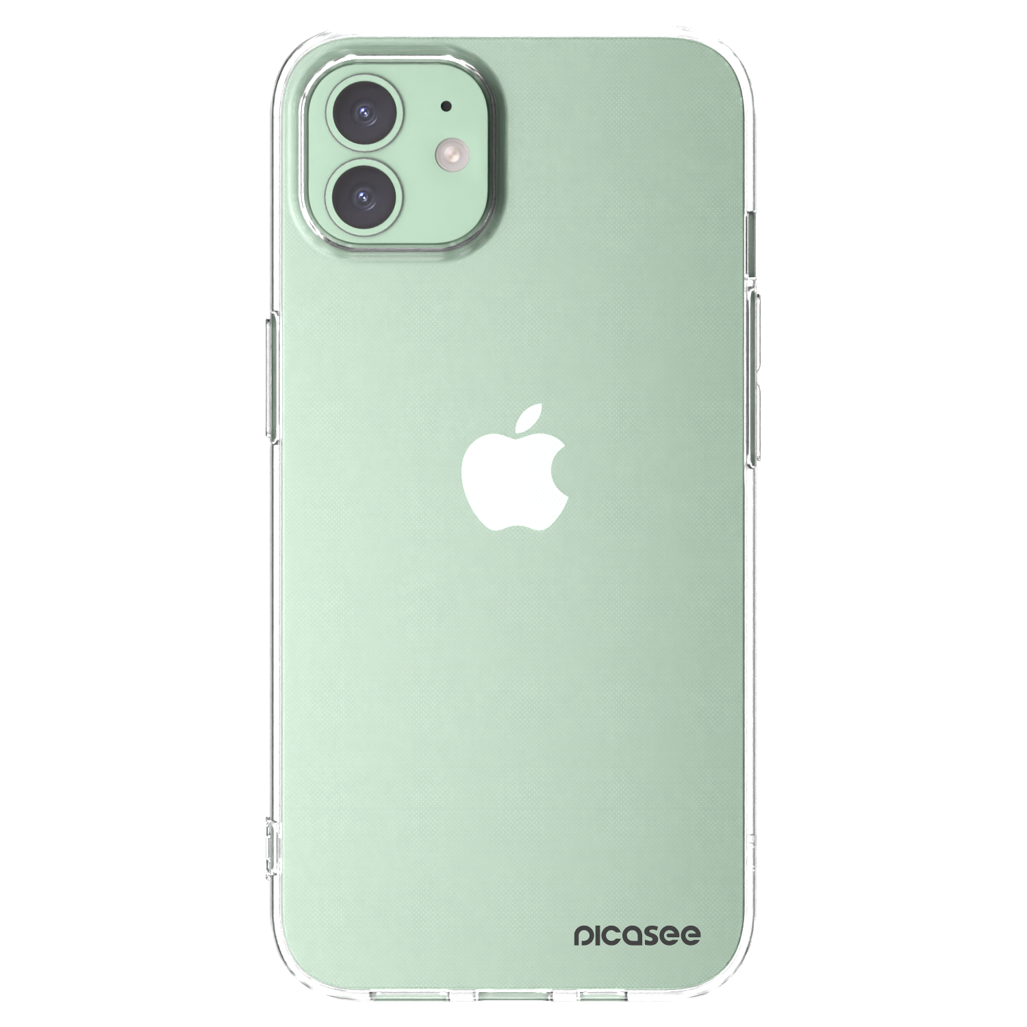 Picasee silikonski prozorni ovitek za Apple iPhone 12 - Clear