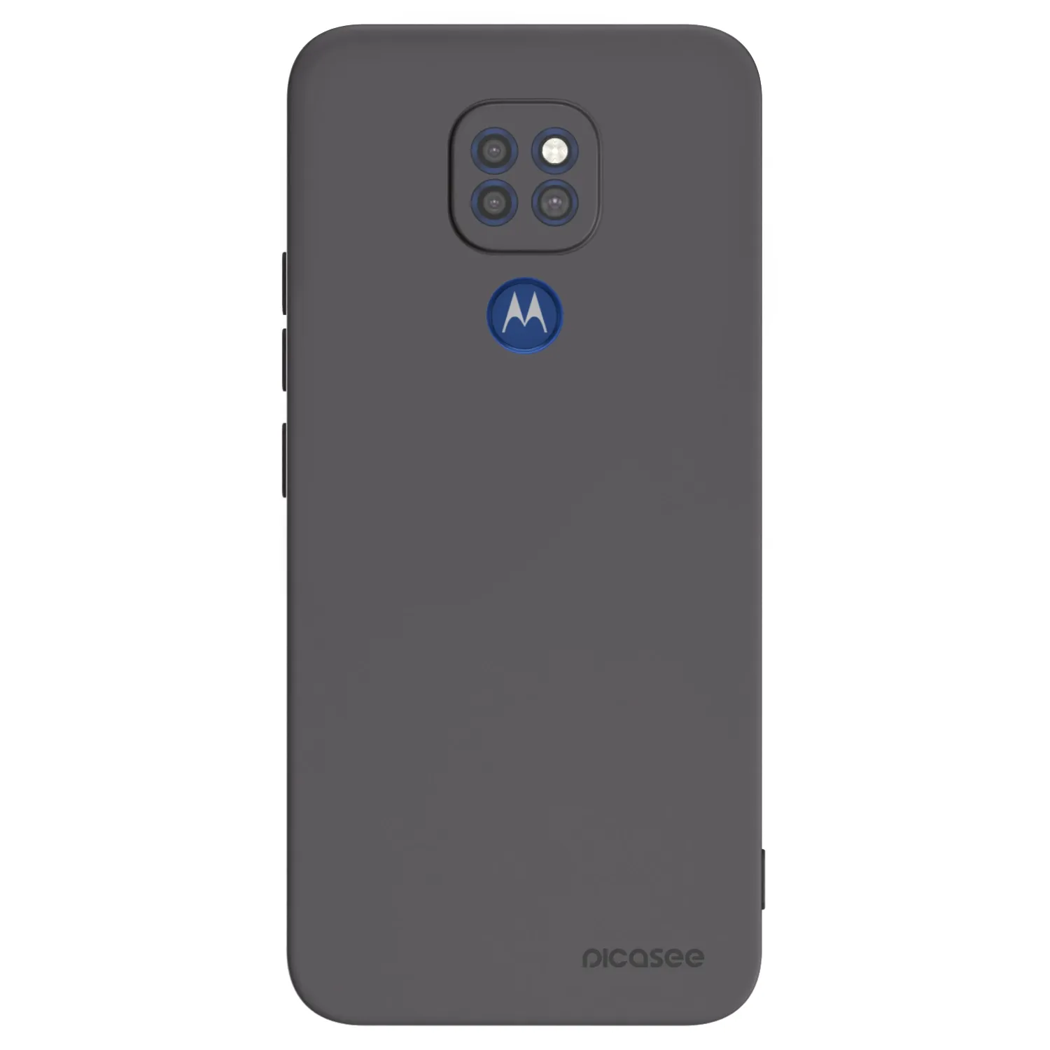 Picasee silikonski črni ovitek za Motorola Moto G9 Play - Clear