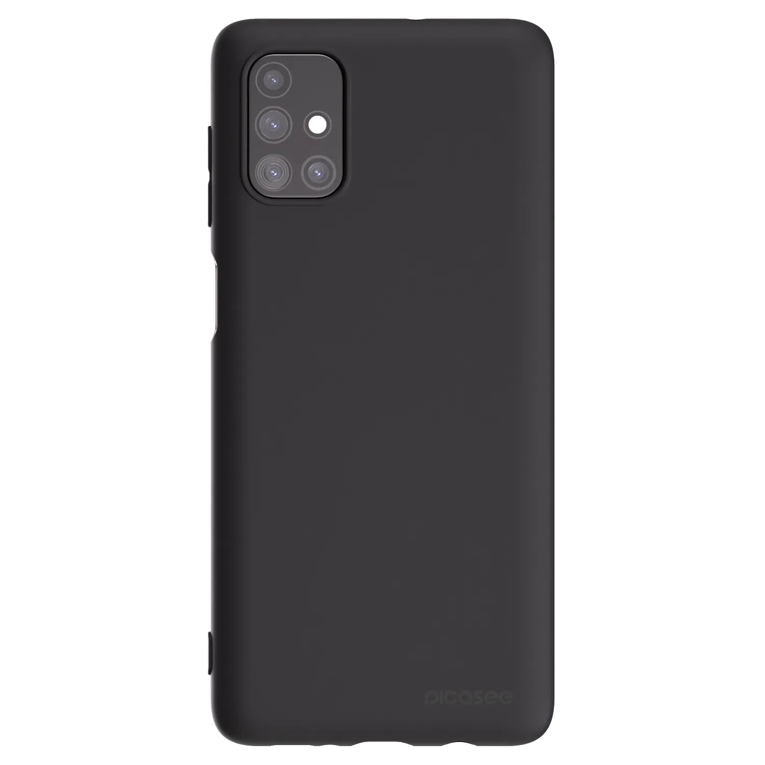 Picasee silikonski črni ovitek za Samsung Galaxy M51 M515F - Clear