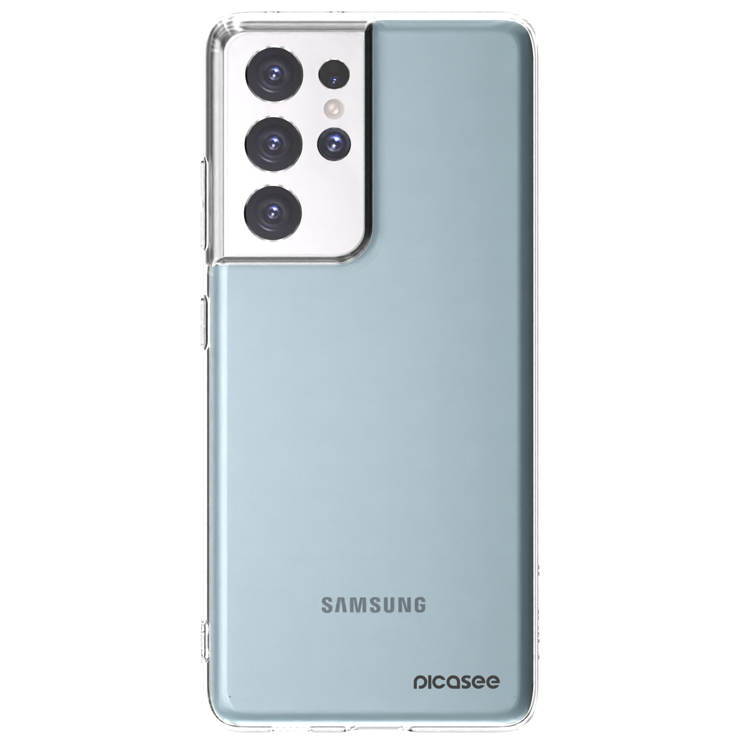 Picasee silikonski prozorni ovitek za Samsung Galaxy S21 Ultra 5G G998B - Clear