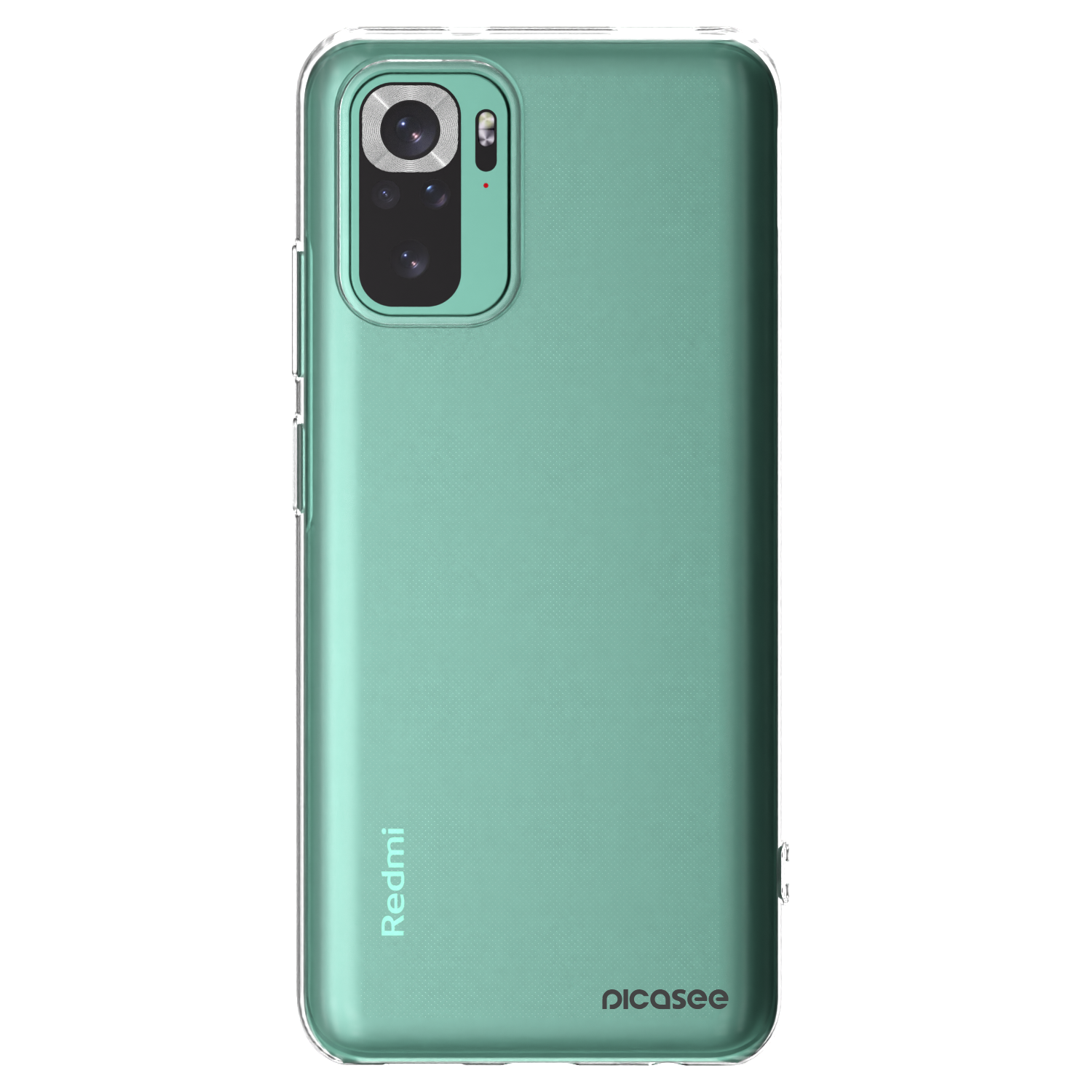 Picasee silikonski prozorni ovitek za Xiaomi Redmi Note 10 Pro - Clear