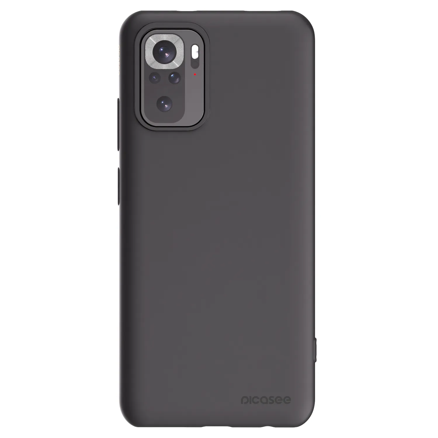 Picasee silikonski črni ovitek za Xiaomi Redmi Note 10S - Clear