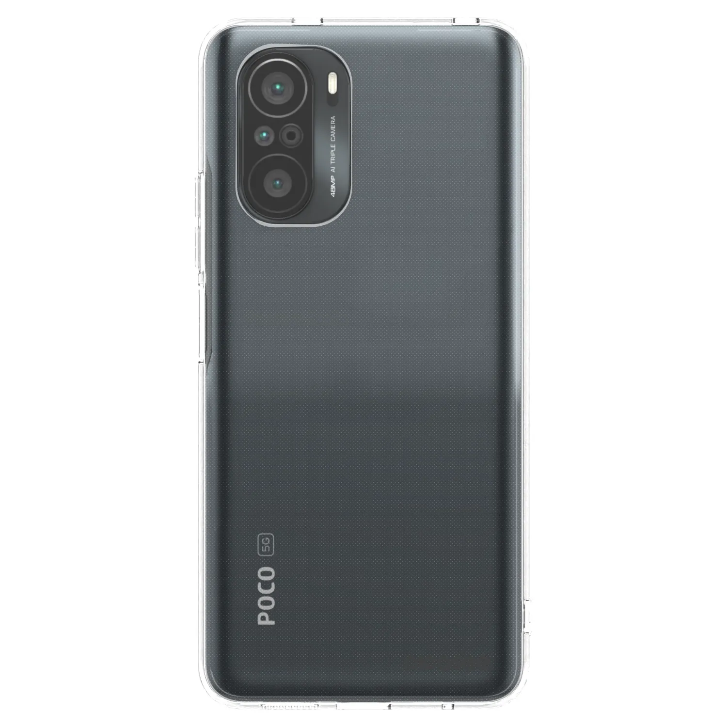 Picasee silikonski prozorni ovitek za Xiaomi Poco F3 - Clear