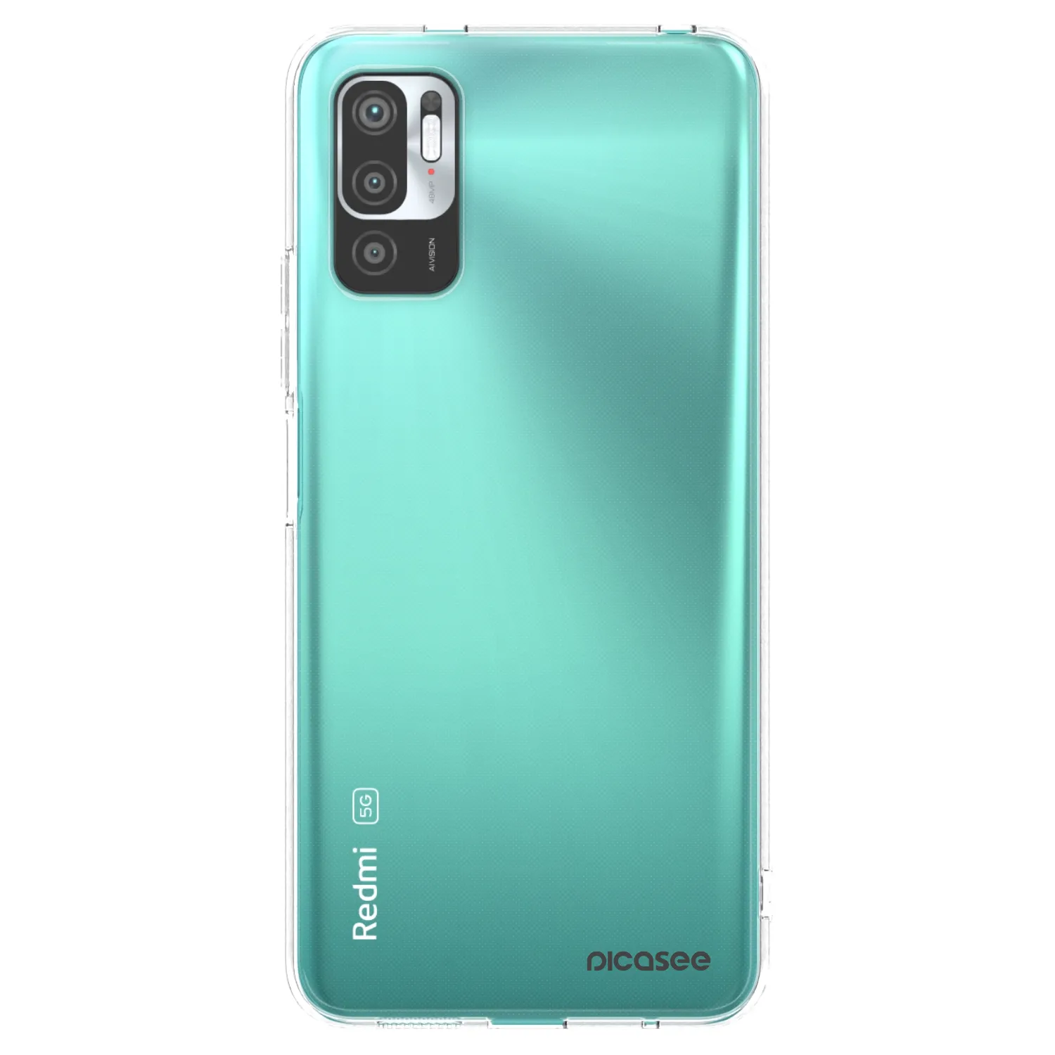 Picasee silikonski prozorni ovitek za Xiaomi Redmi Note 10 5G - Clear