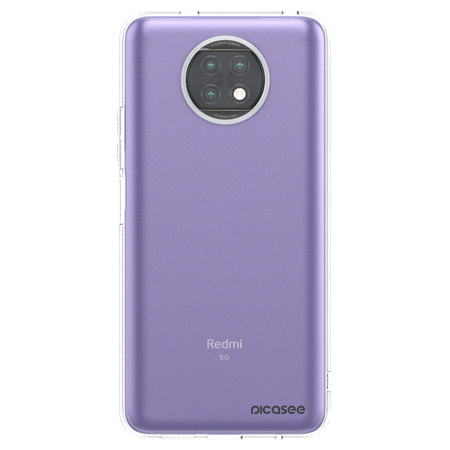 Picasee silikonski prozorni ovitek za Xiaomi Redmi Note 9T - Clear