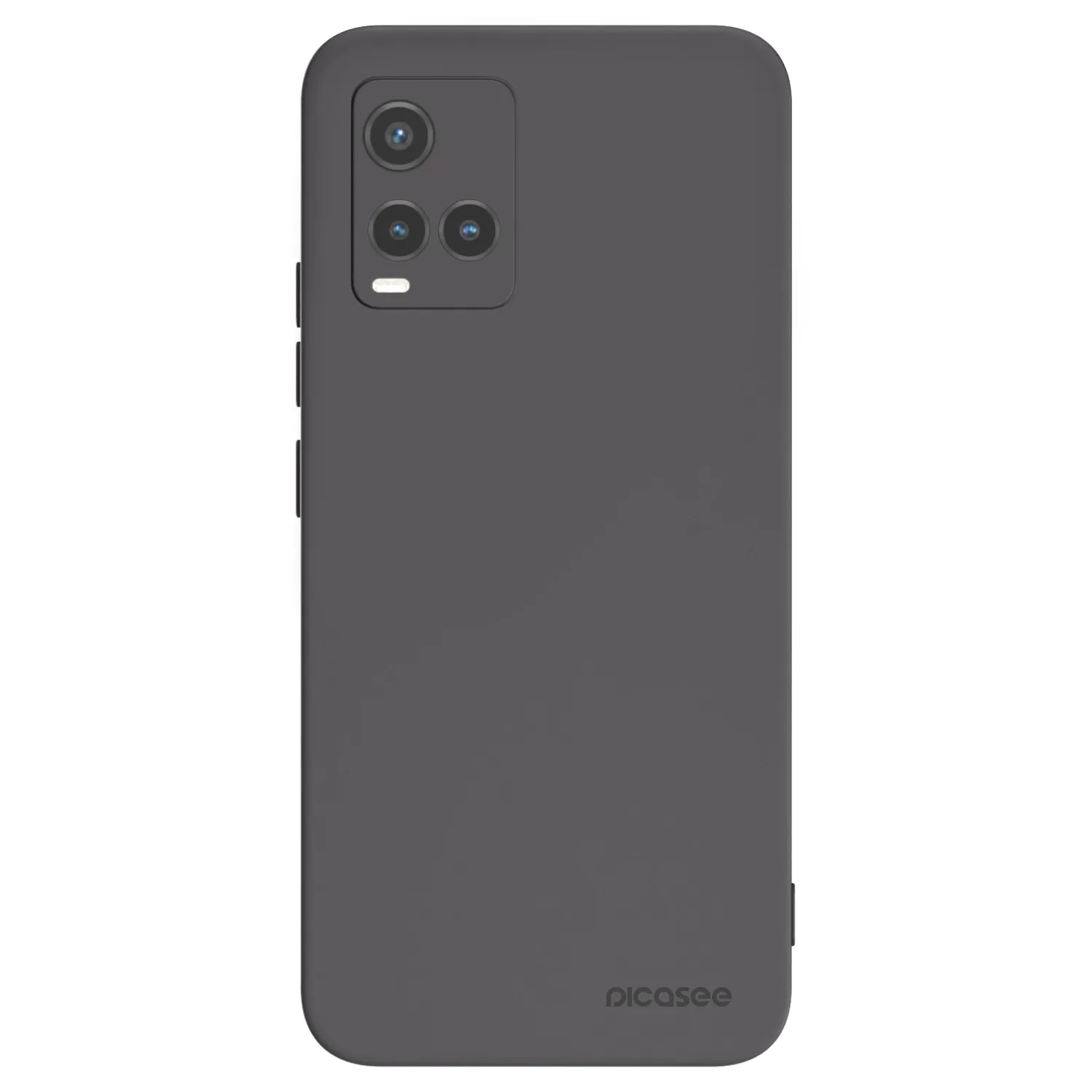 Picasee silikonski črni ovitek za Vivo Y33s - Clear