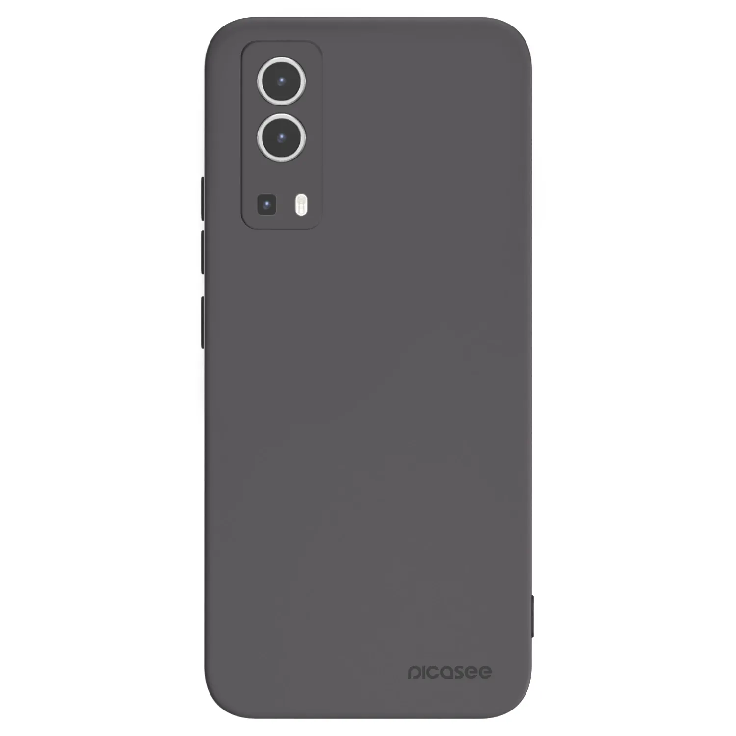 Picasee silikonski črni ovitek za Vivo Y72 5G - Clear