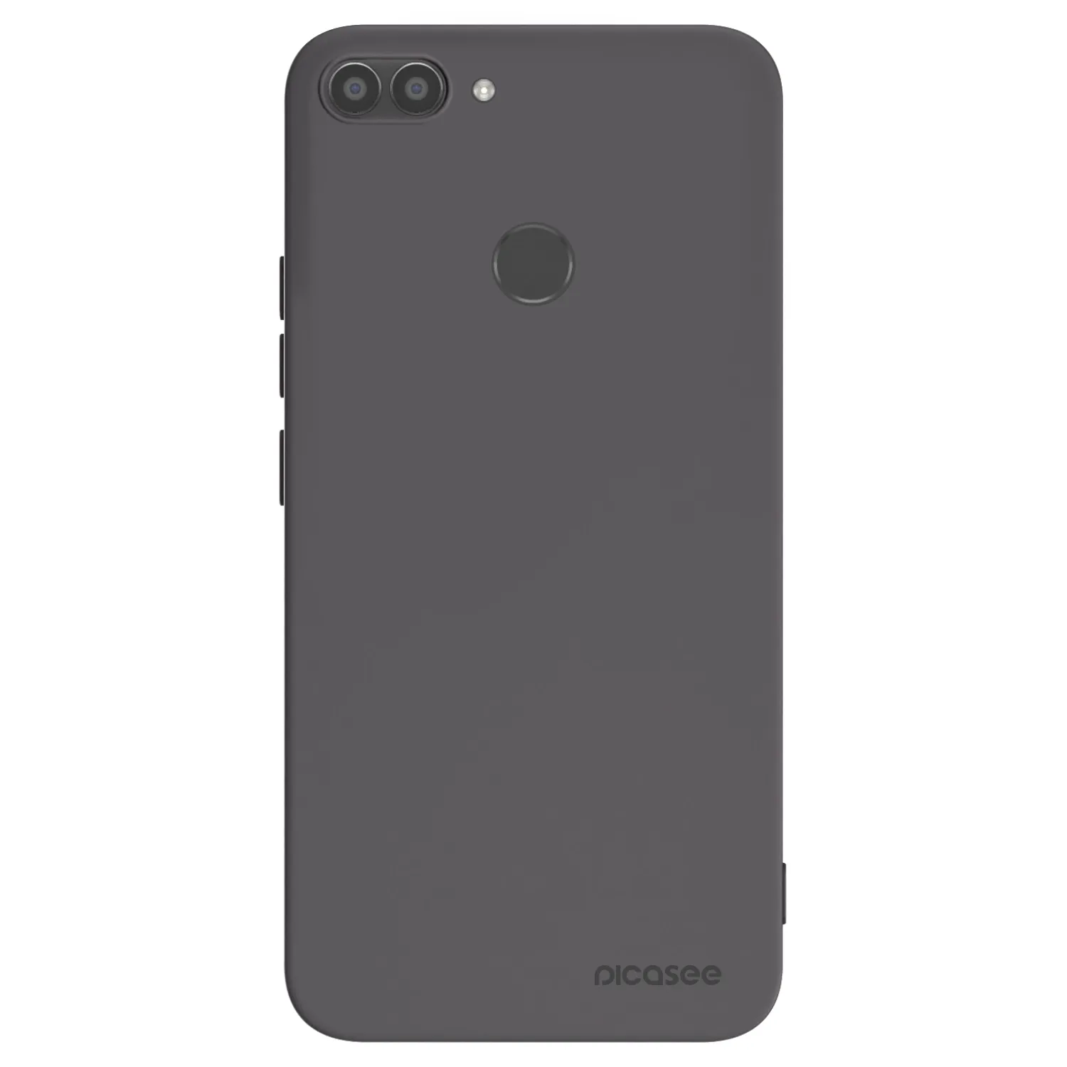 Picasee silikonski črni ovitek za Huawei P Smart - Clear