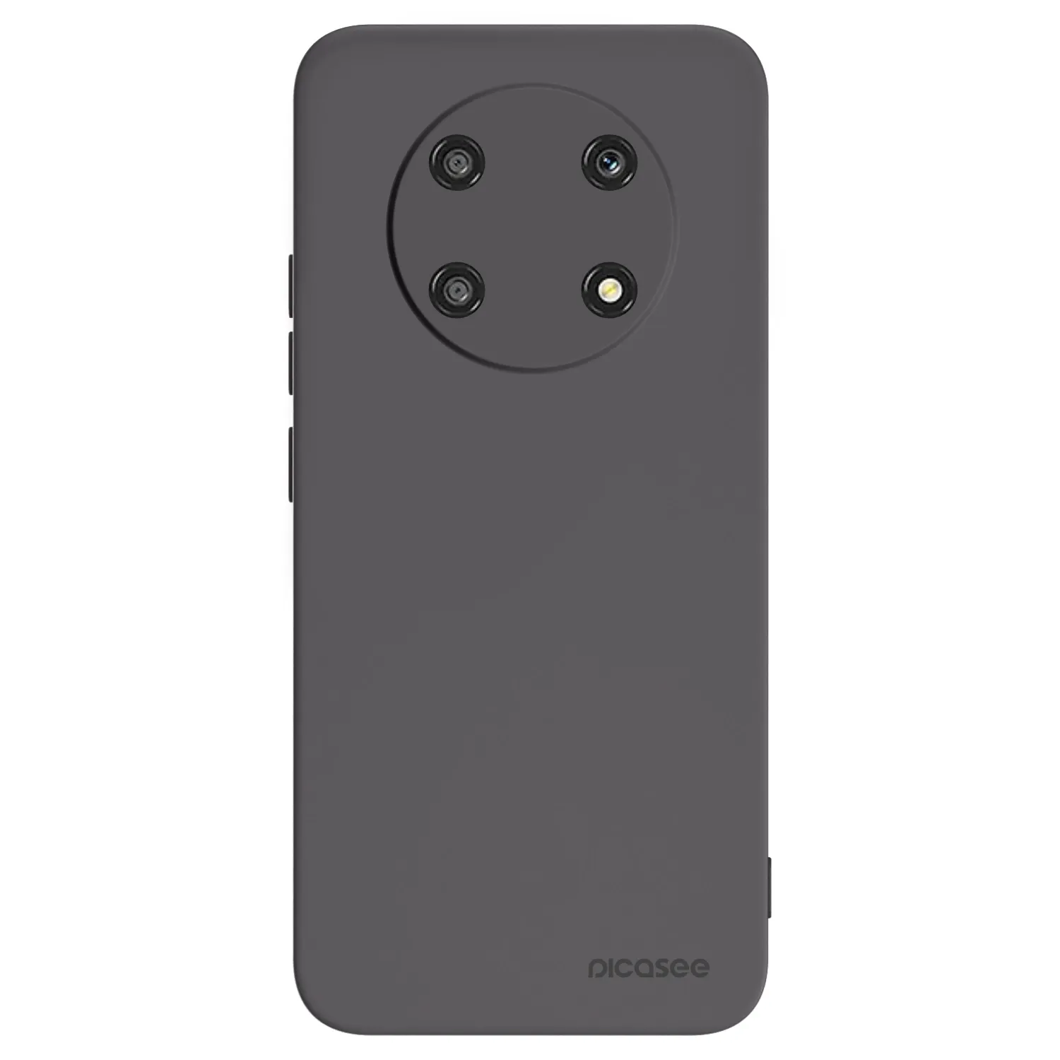 Picasee silikonski črni ovitek za Honor Magic4 Lite 5G - Clear