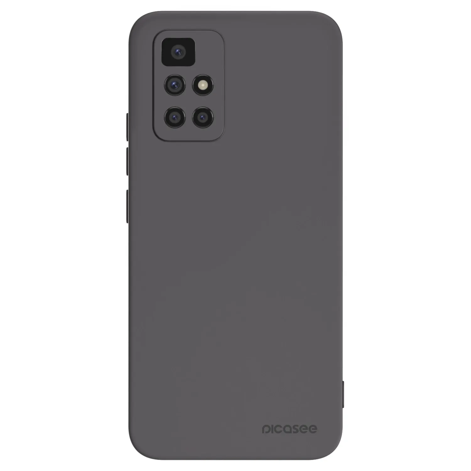 Picasee silikonski črni ovitek za Xiaomi Redmi 10 (2022) - Clear