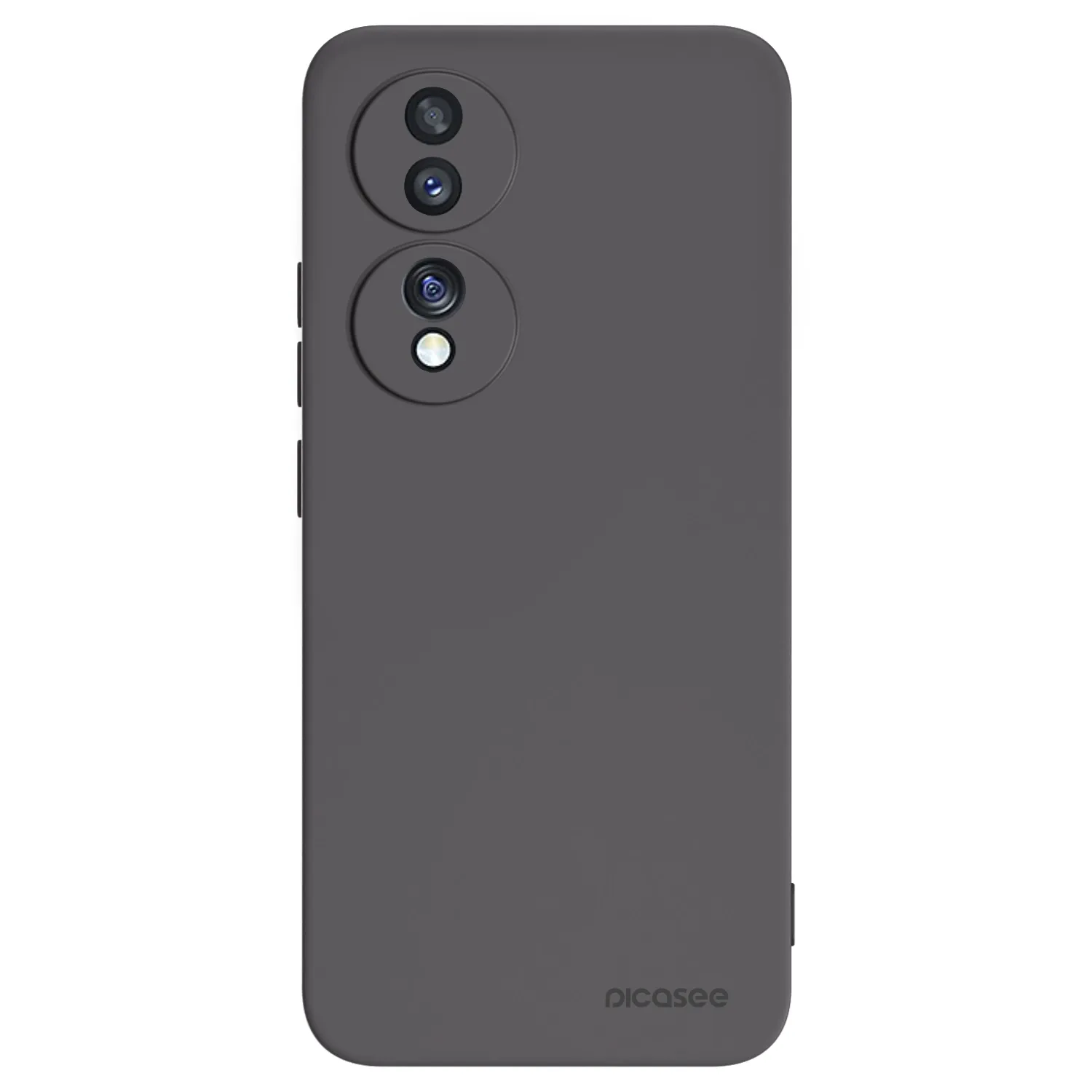 Picasee silikonski črni ovitek za Honor 70 - Clear
