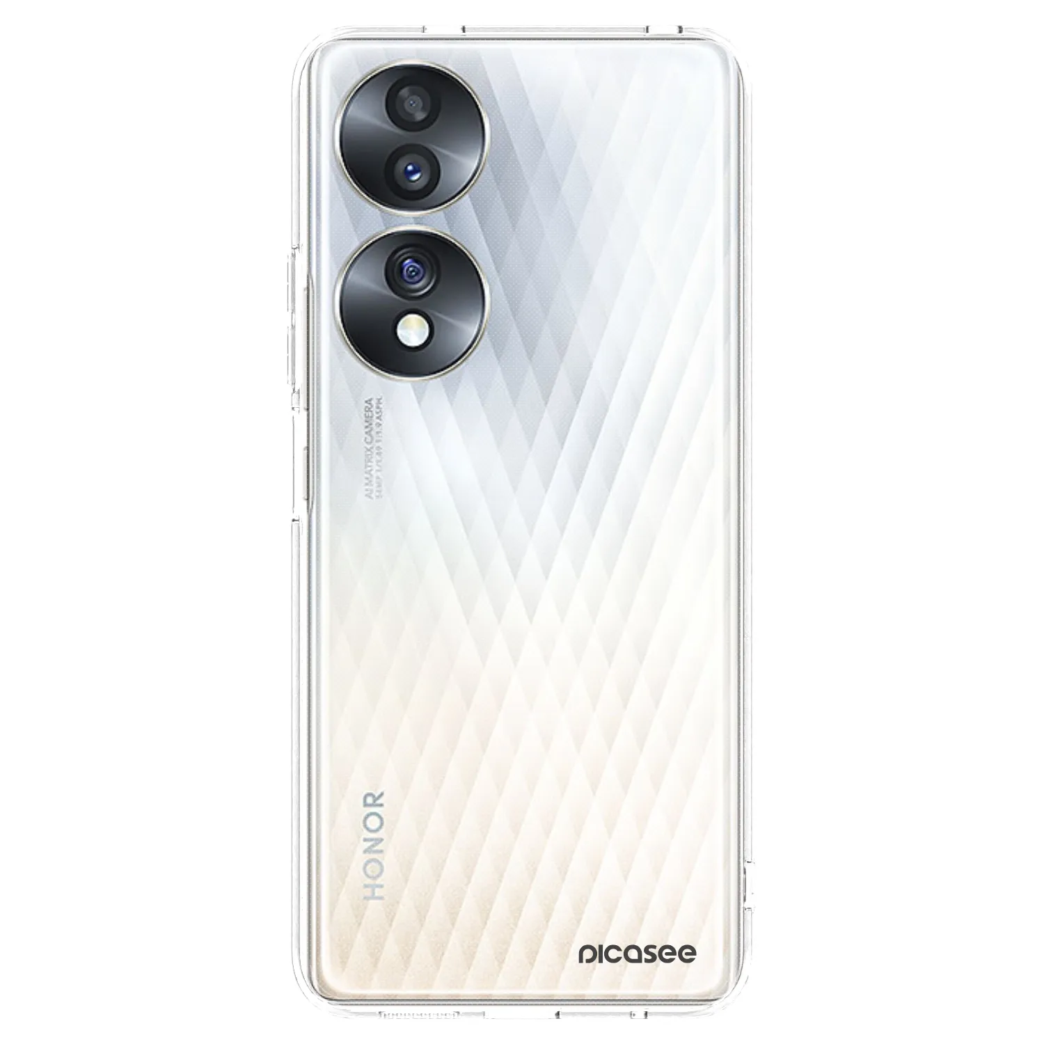 Picasee silikonski prozorni ovitek za Honor 70 - Clear