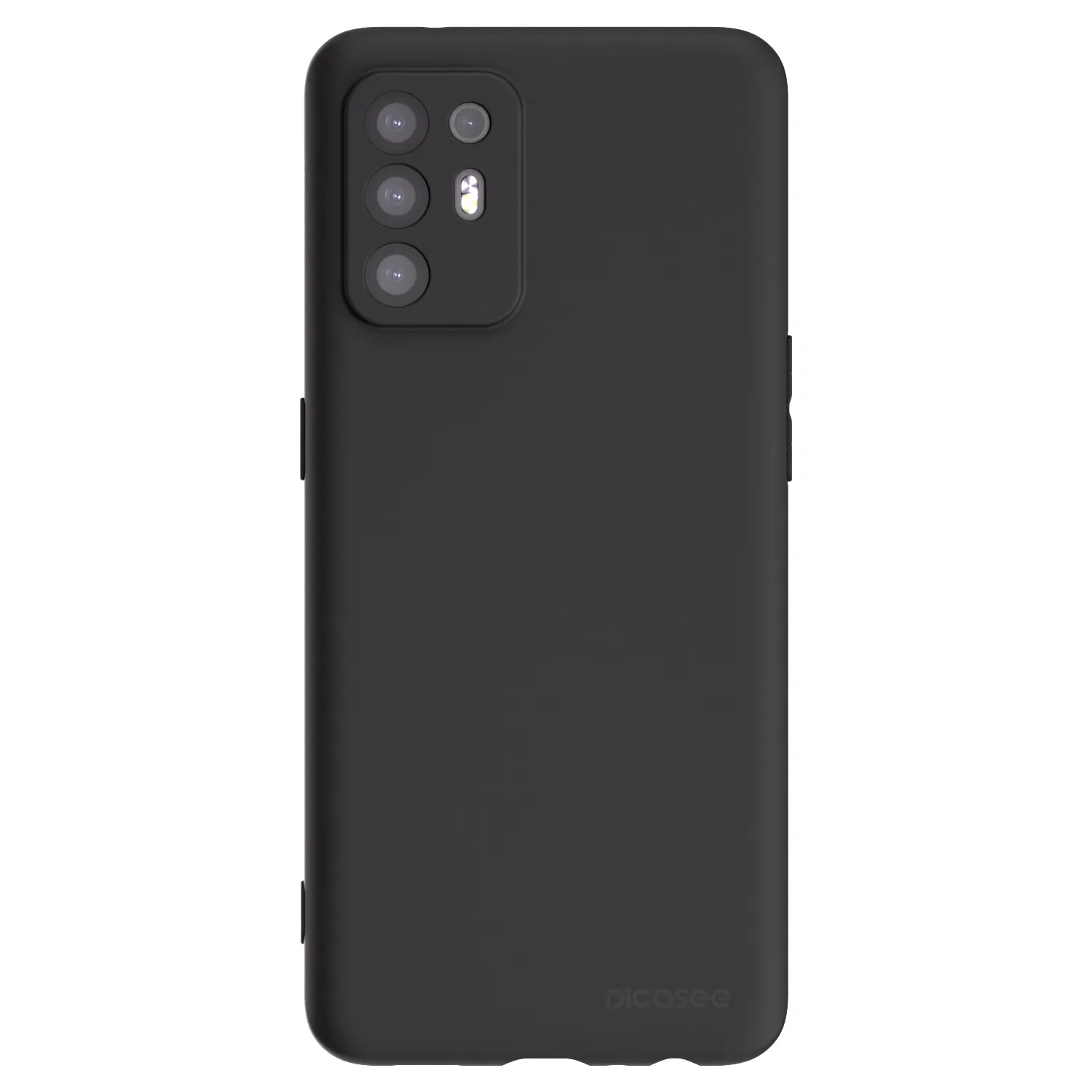Picasee silikonski črni ovitek za OPPO A94 5G - Clear