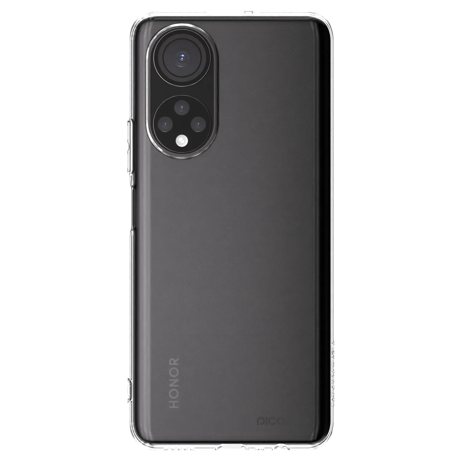 Picasee silikonski prozorni ovitek za Honor X7 - Clear